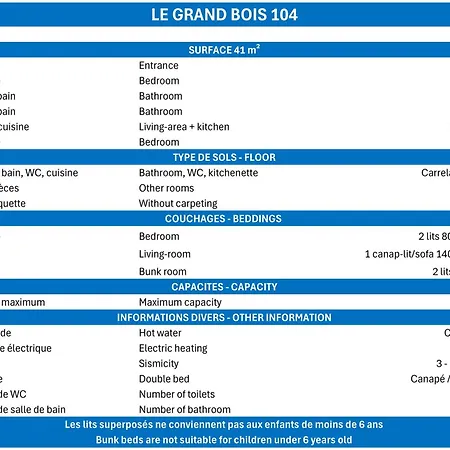 2 Pieces + Cabine, Skis Aux Pieds - Fr-1-182a-7 Apartment