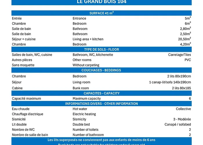 2 Pieces + Cabine, Skis Aux Pieds - Fr-1-182a-7 Lejlighed